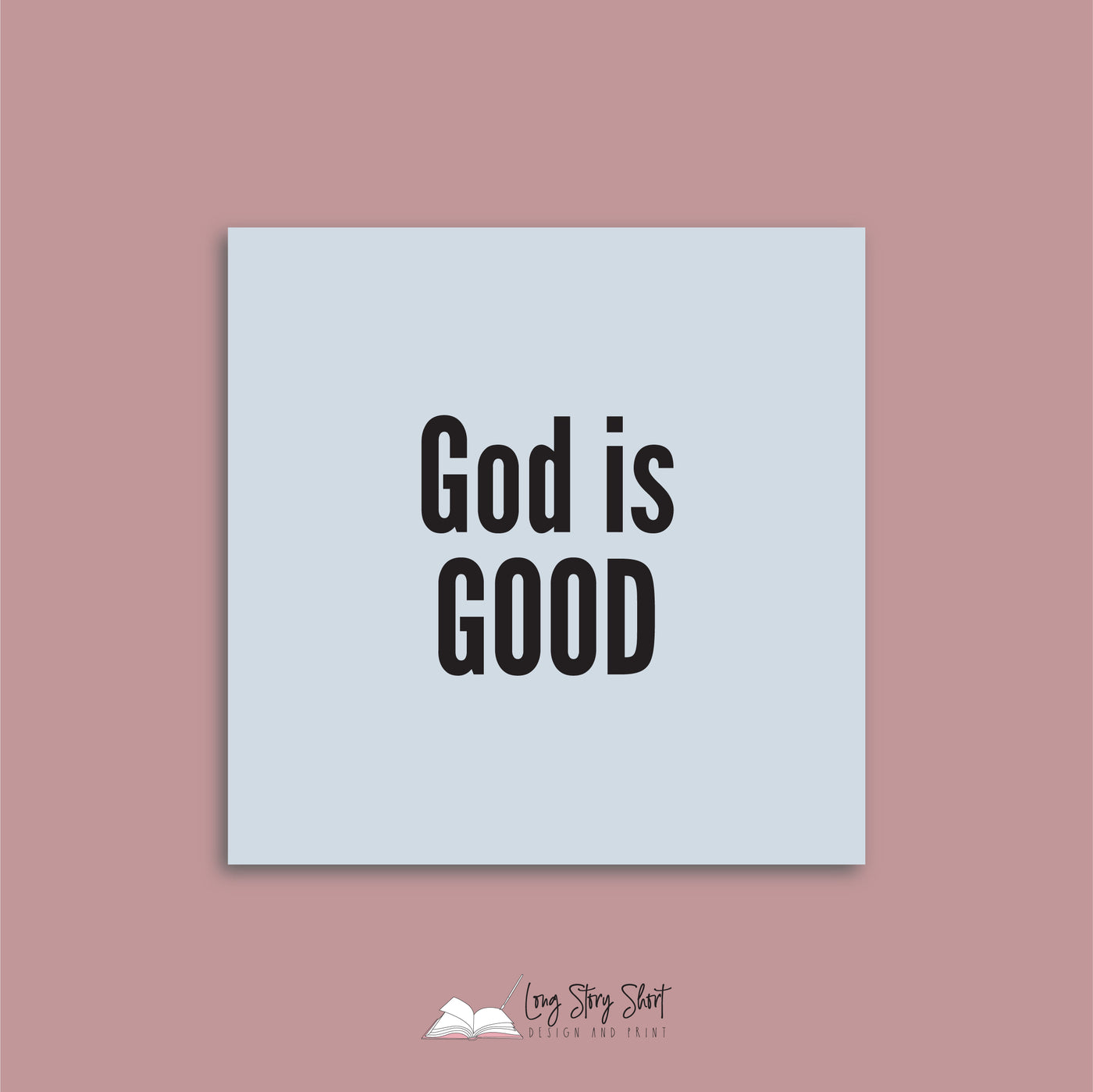 God is GOOD Vinyl Label Pack