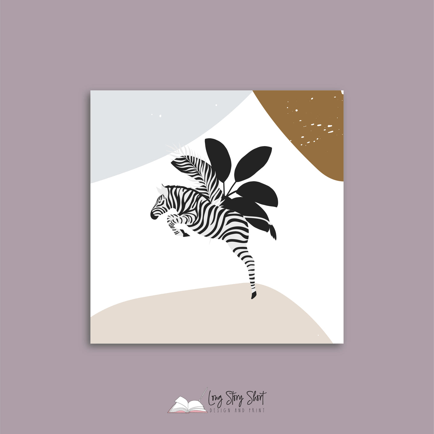 Abstract Animals Vinyl Label Pack