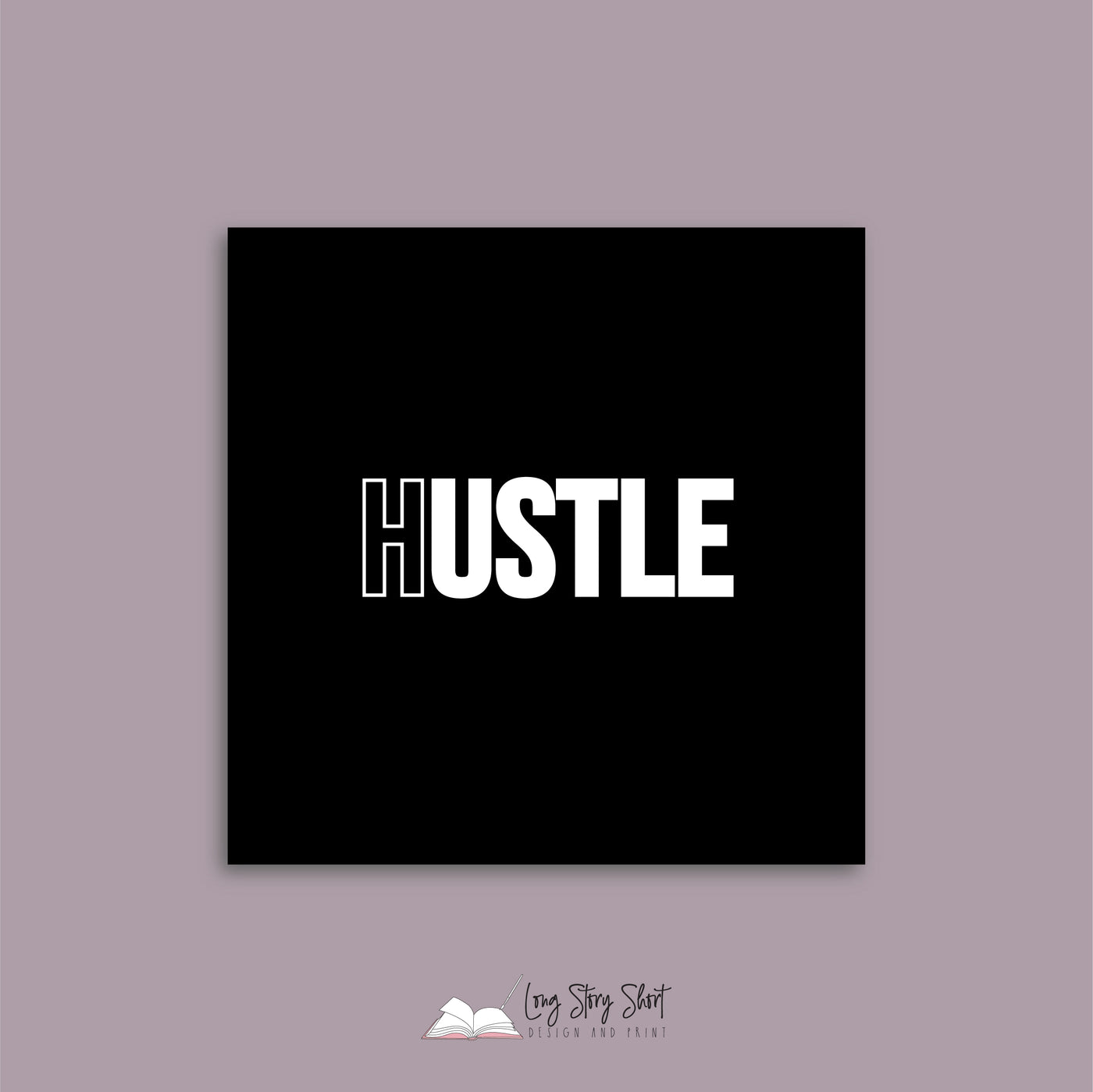Hustle Grind Execute Vinyl Label Pack