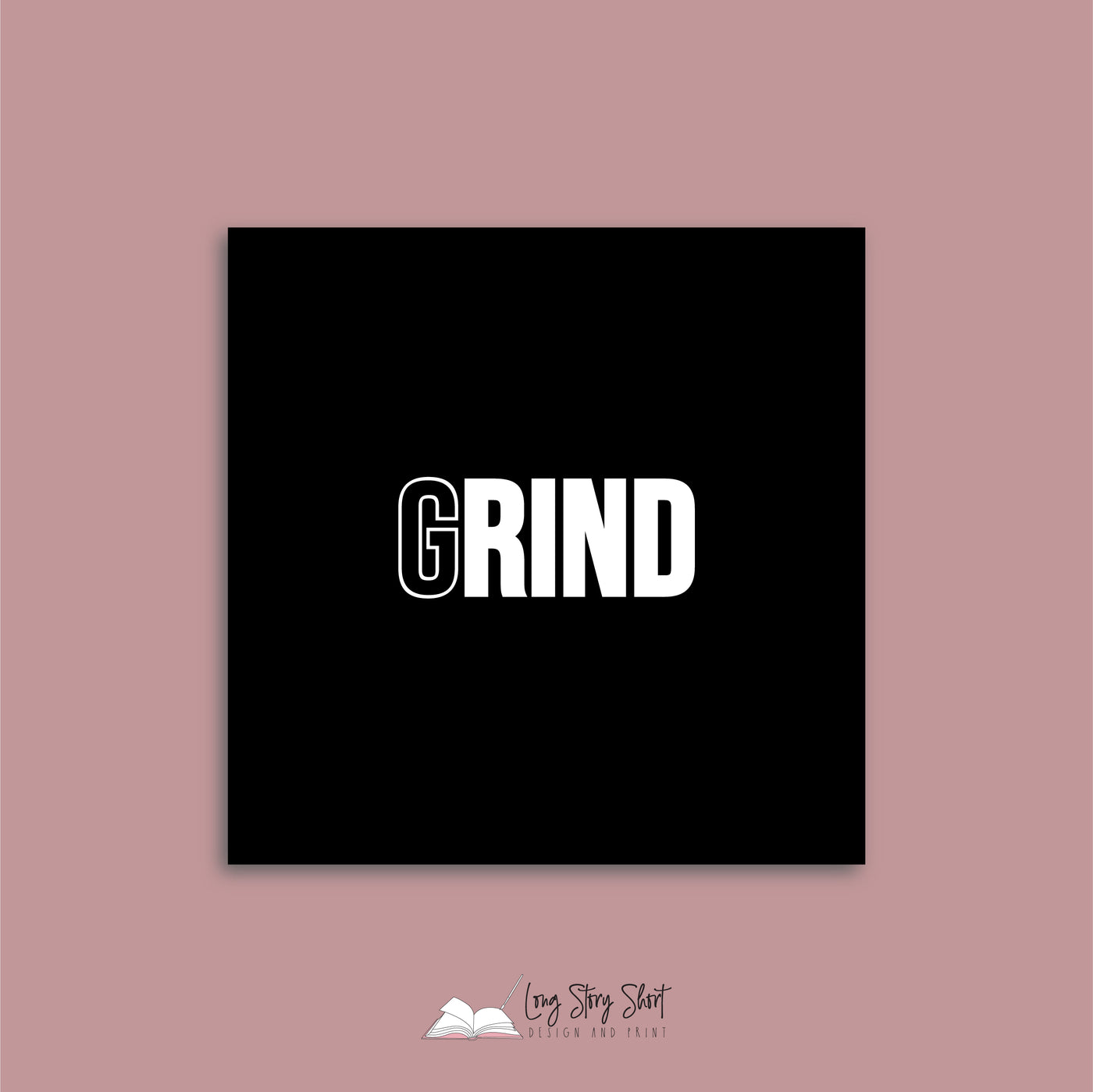 Hustle Grind Execute Vinyl Label Pack