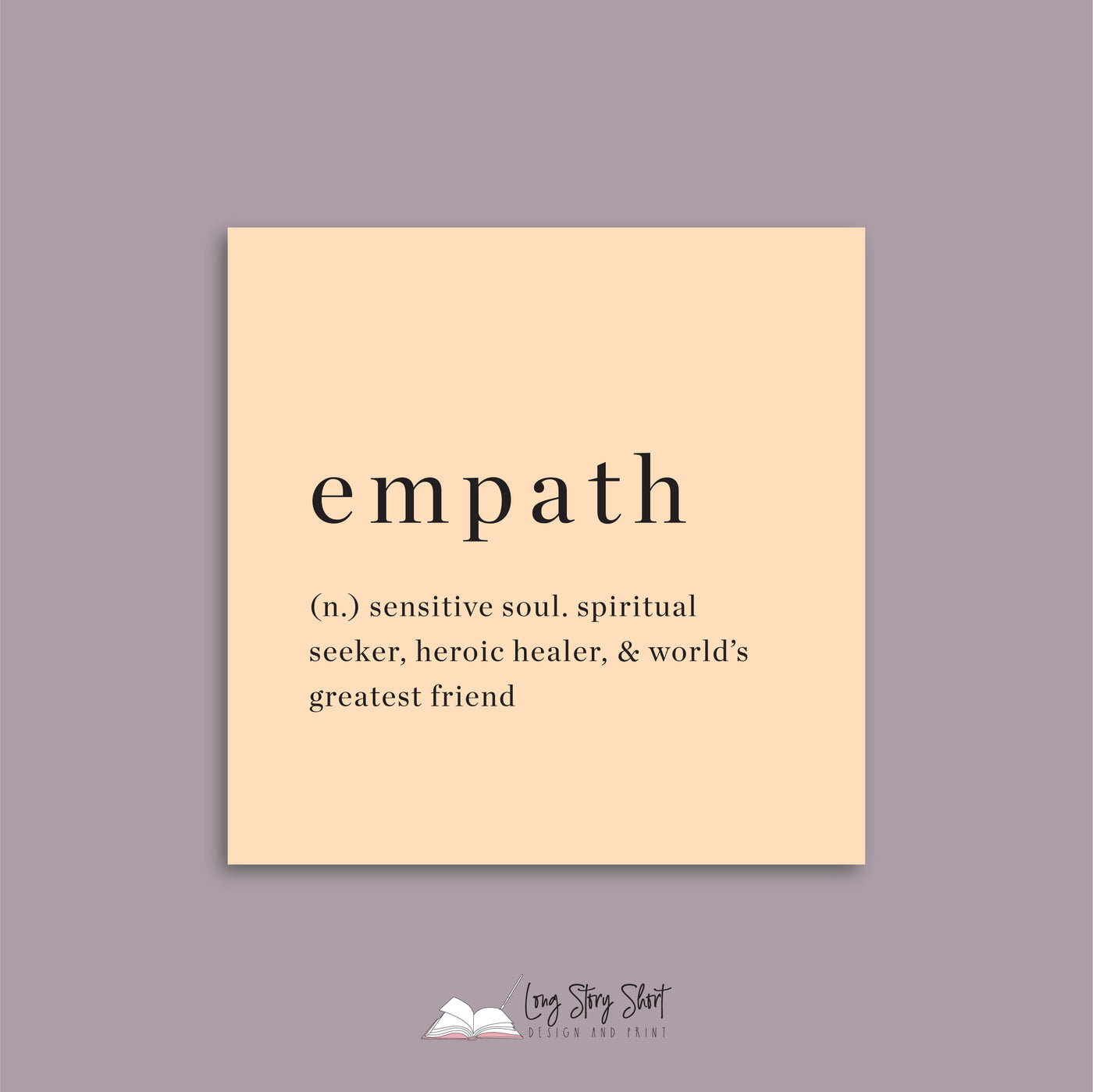 Empath Definition Vinyl Label Pack