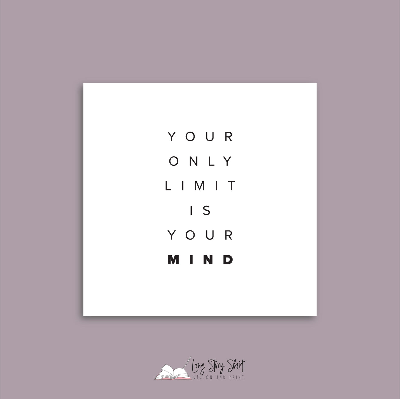 Your only limit is your mind Vinyl Label Pack