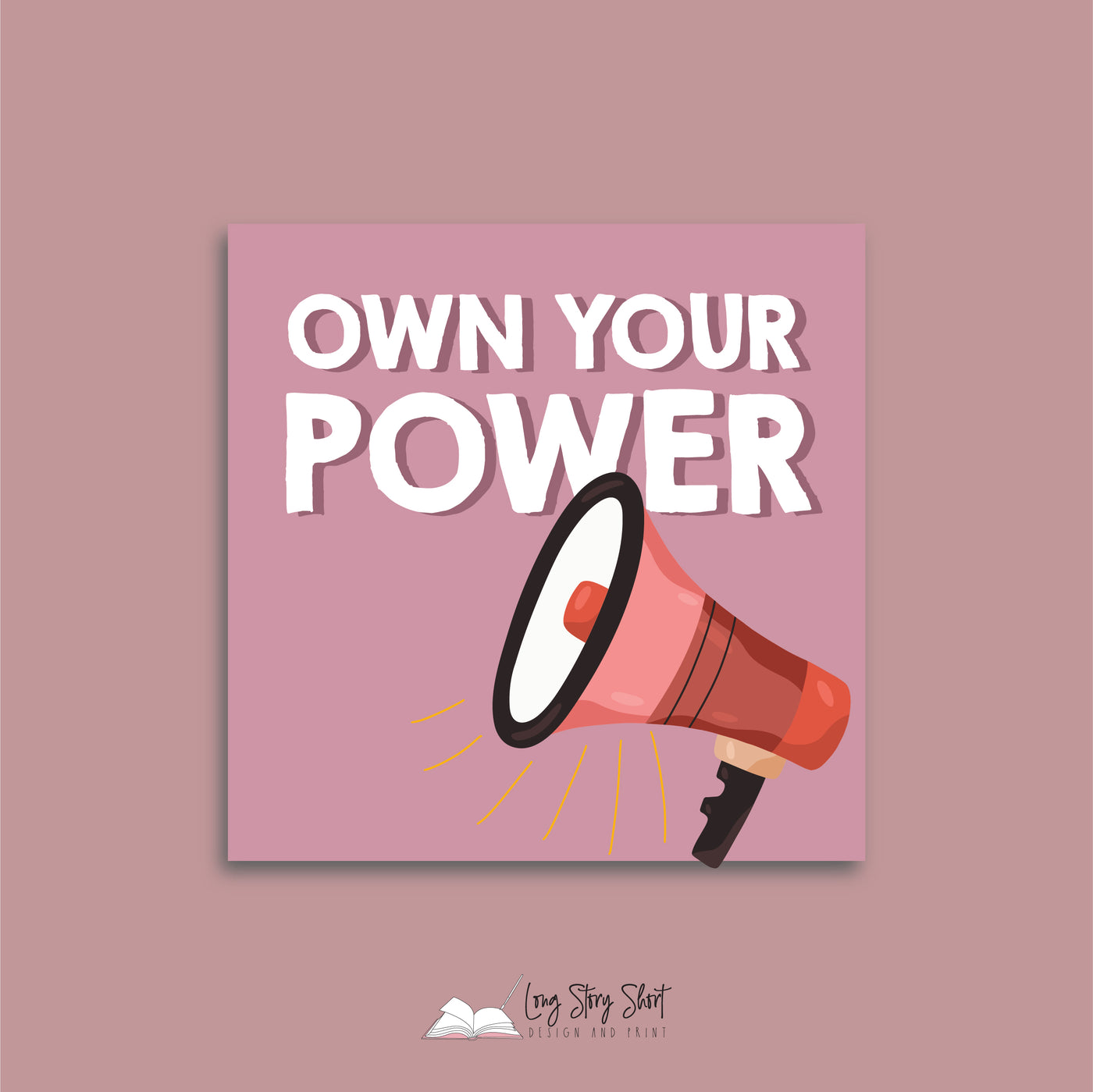 Own your power Vinyl Label Pack