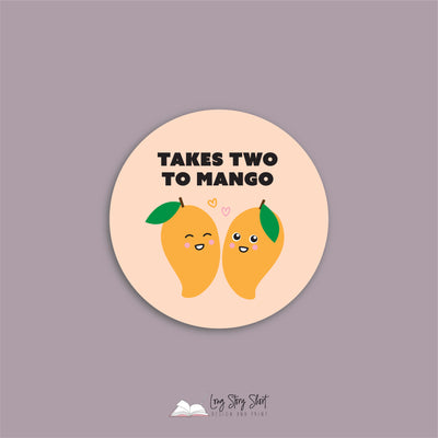 Takes two to mango Vinyl Label Pack
