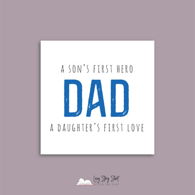 It takes someone special to be a dad Vinyl Label Pack