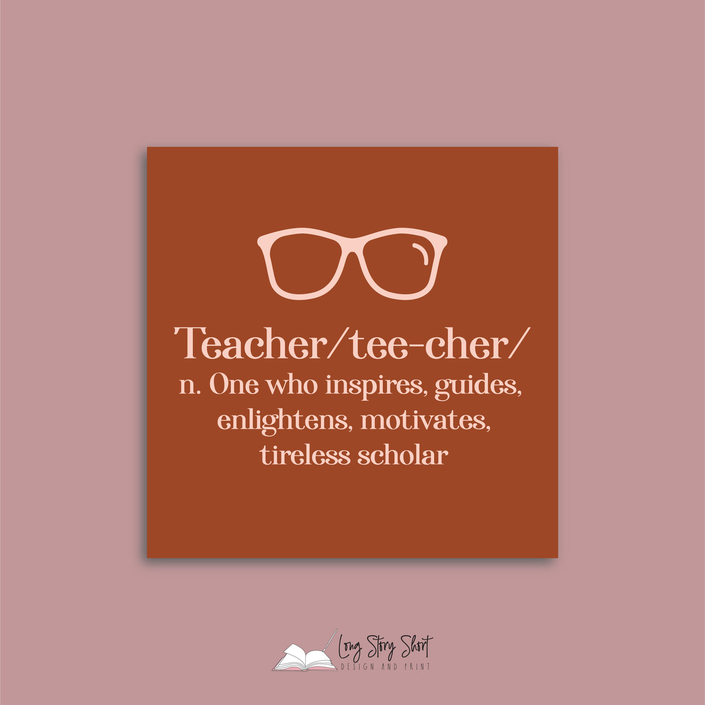 Teachers can do virtually anything Square Vinyl Label Pack Matte/Gloss
