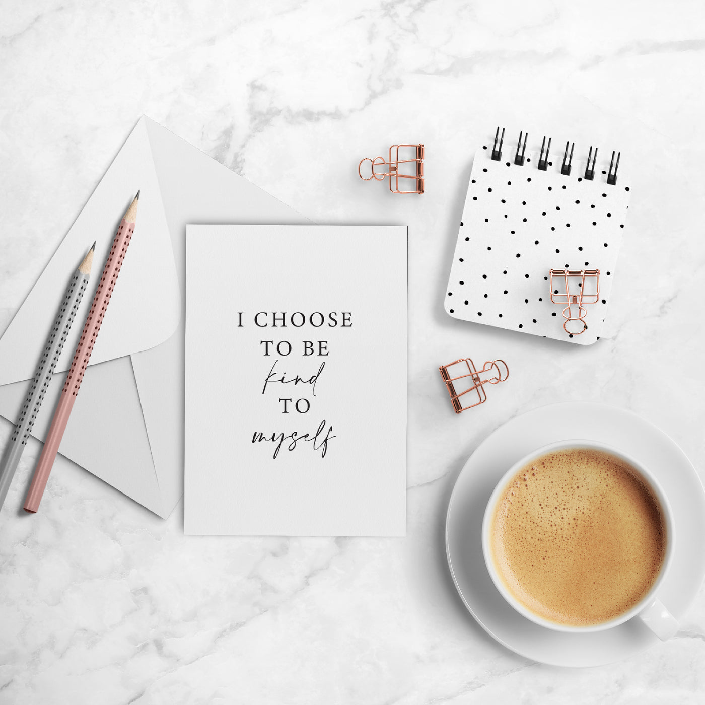 Flat Lay/Affirmation Cards
