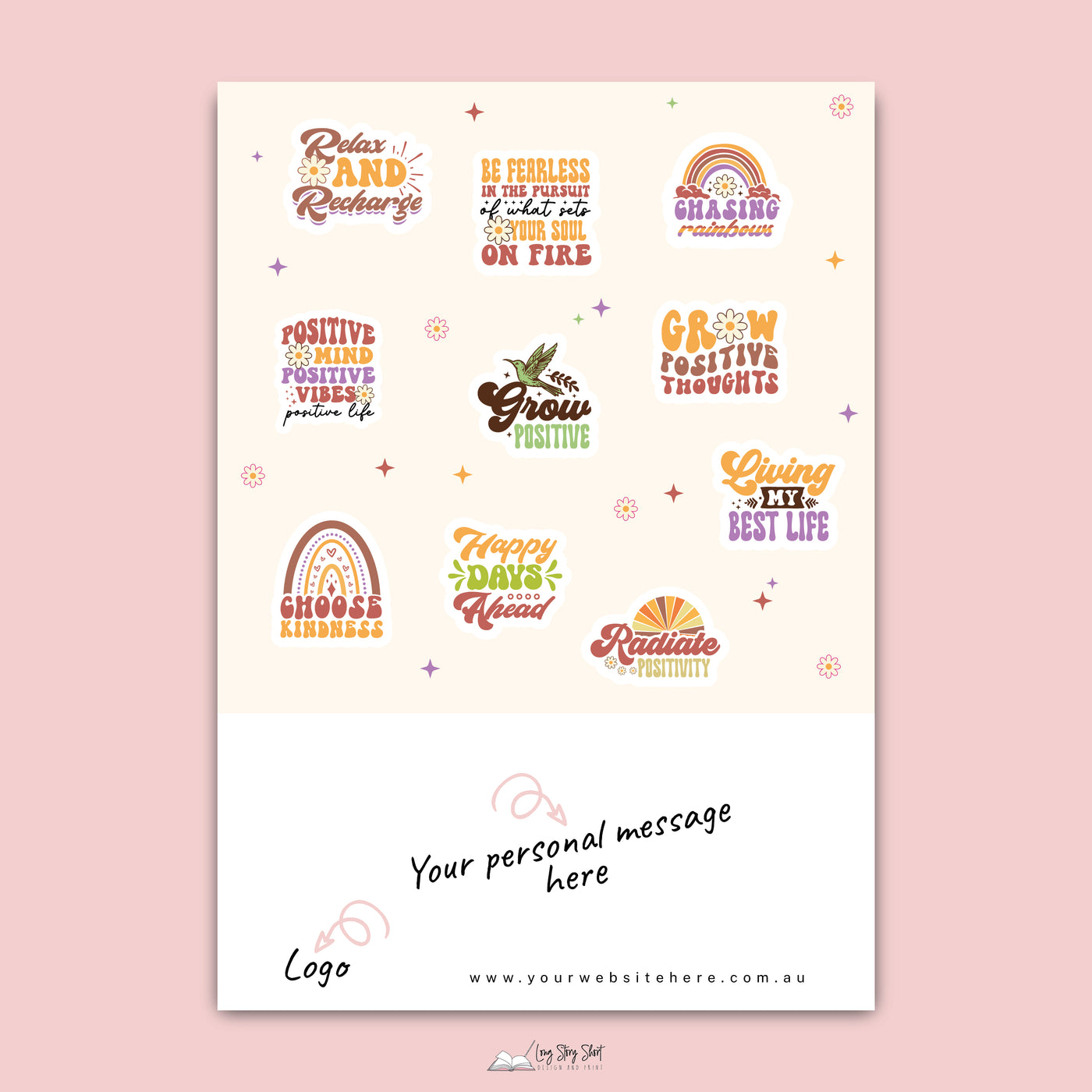 Inspiration Sticker Sheet (design 1)