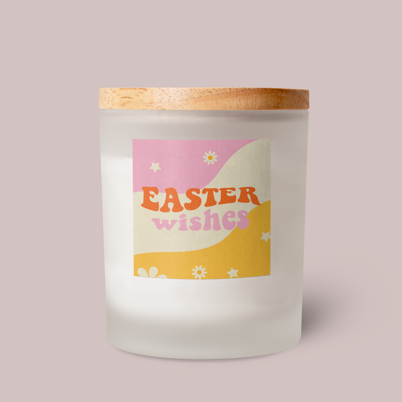 Easter - Retro Collection - Square Design Five Vinyl Label Pack Matte/Gloss