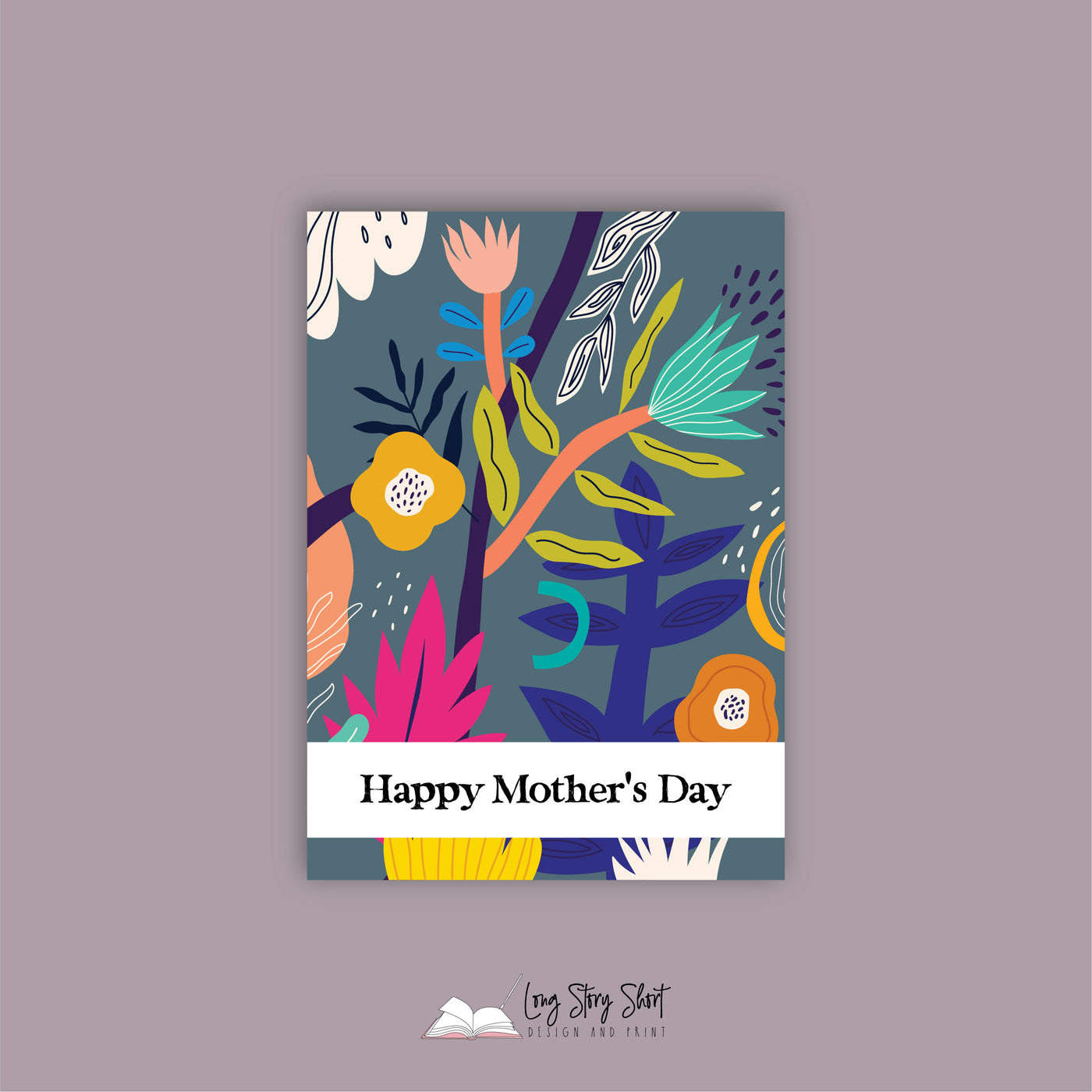 Floral Art Mothers Day Vinyl Label Pack ELEVEN