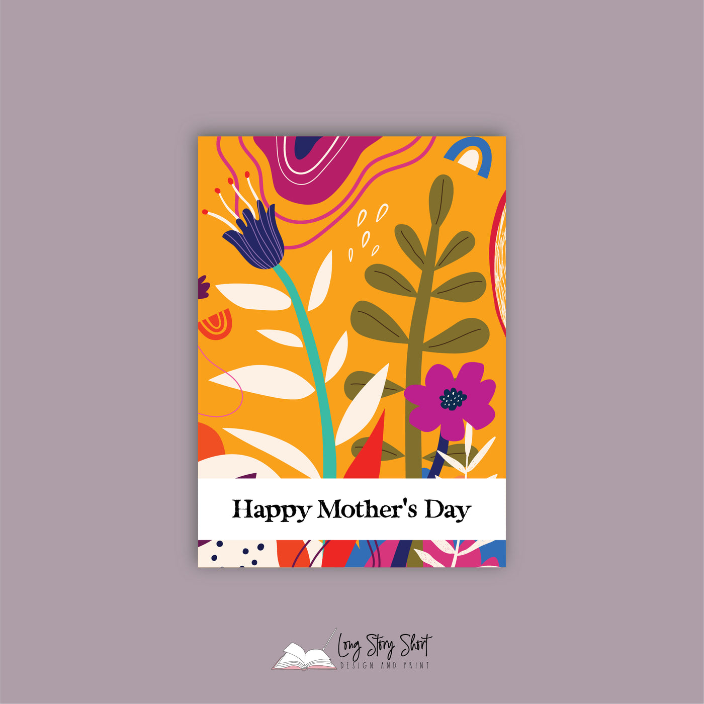 Floral Art Mothers Day Vinyl Label Pack SIXTEEN
