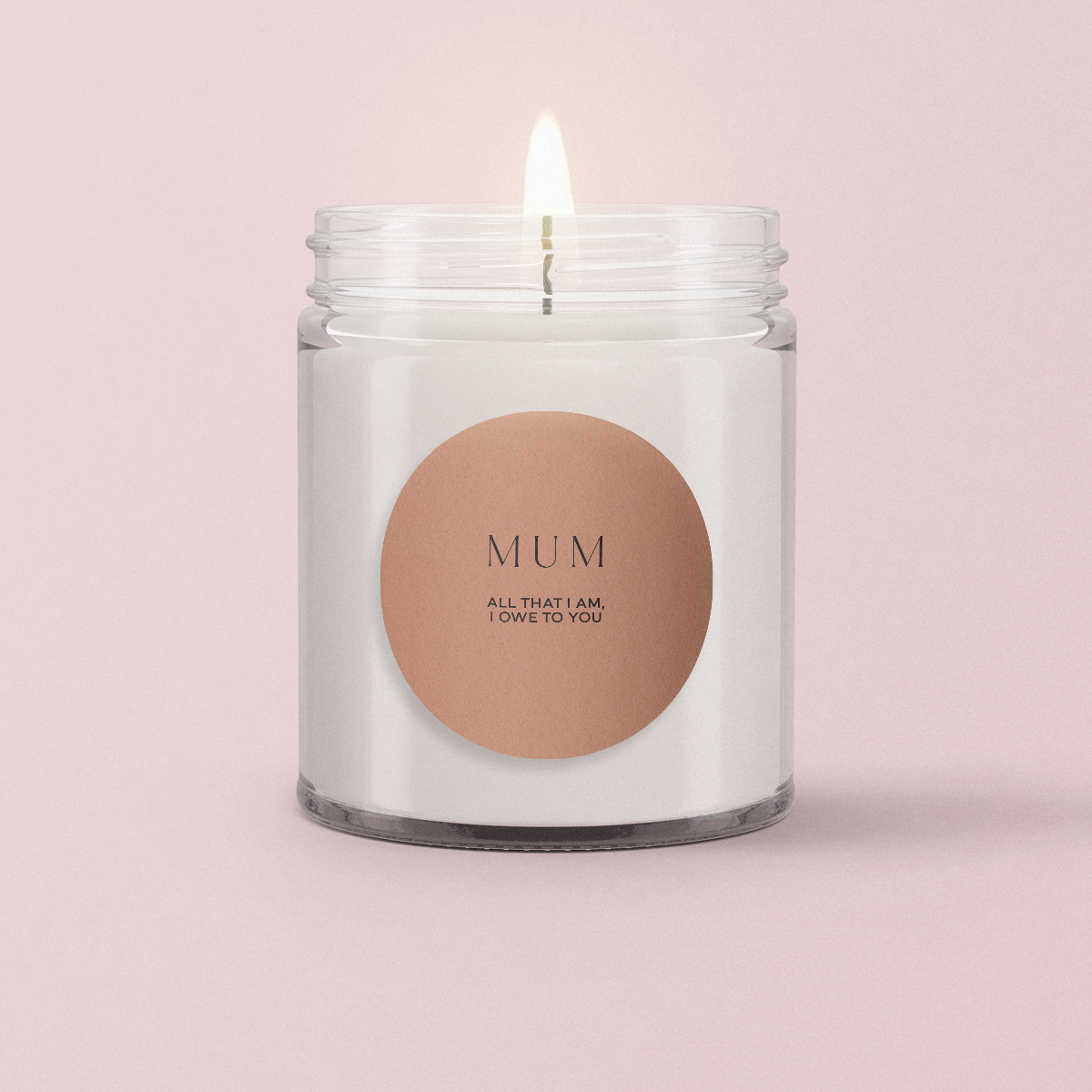 The Minimalist Collection Mothers Day - DESIGN THREE -  ROUND - Matte/Gloss