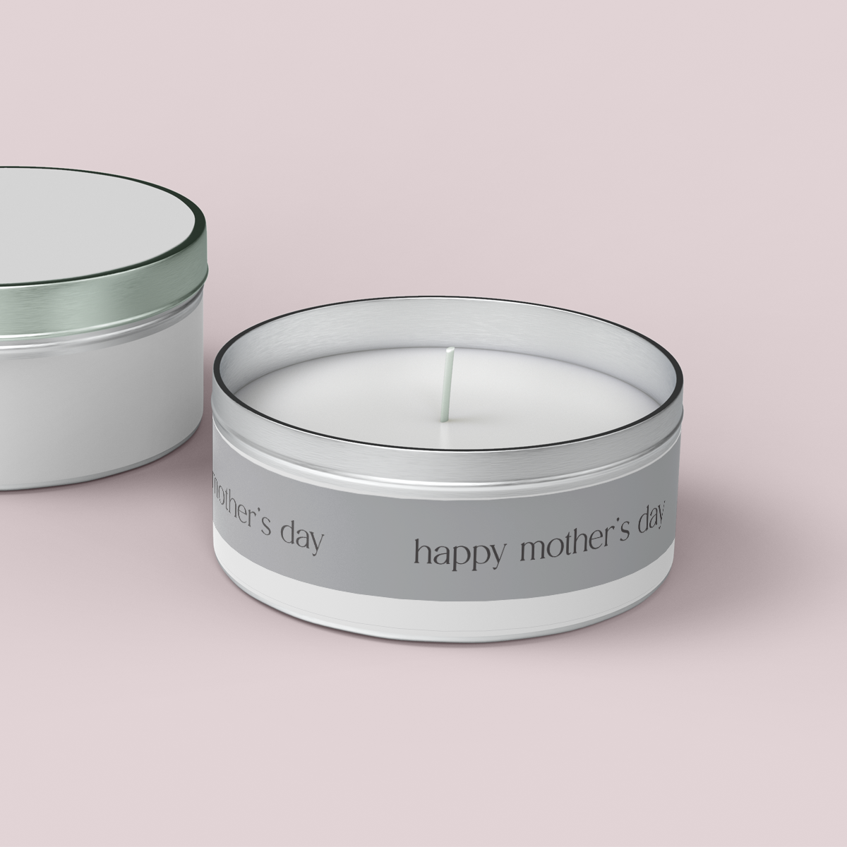 Minimalist Collection Mothers Day - Design Ten - Travel Tin Wrap - Matte/Gloss