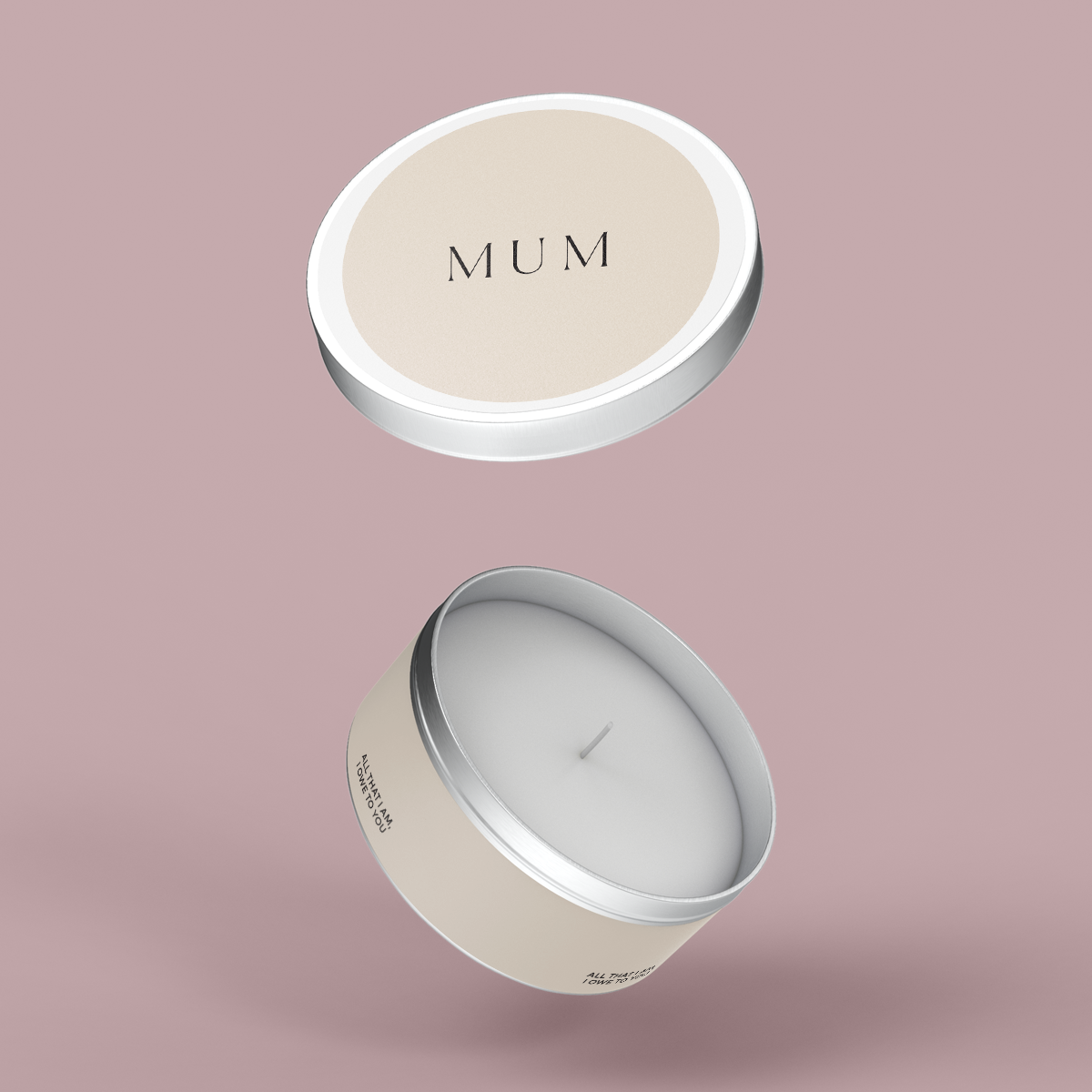 Minimalist Collection Mothers Day - Travel Tin Set - Design THREE - Textured