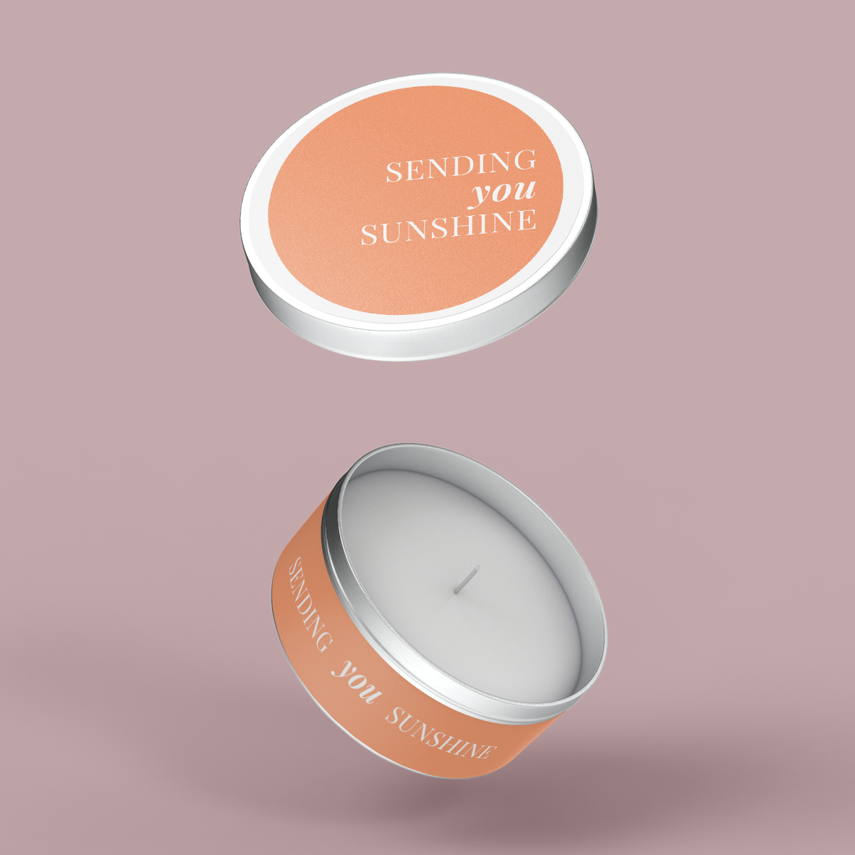 ColourPop Collection - Greetings Edition - Sending you Sunshine - TRAVEL TIN SET - Textured