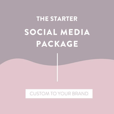 The Starter Social Media Package