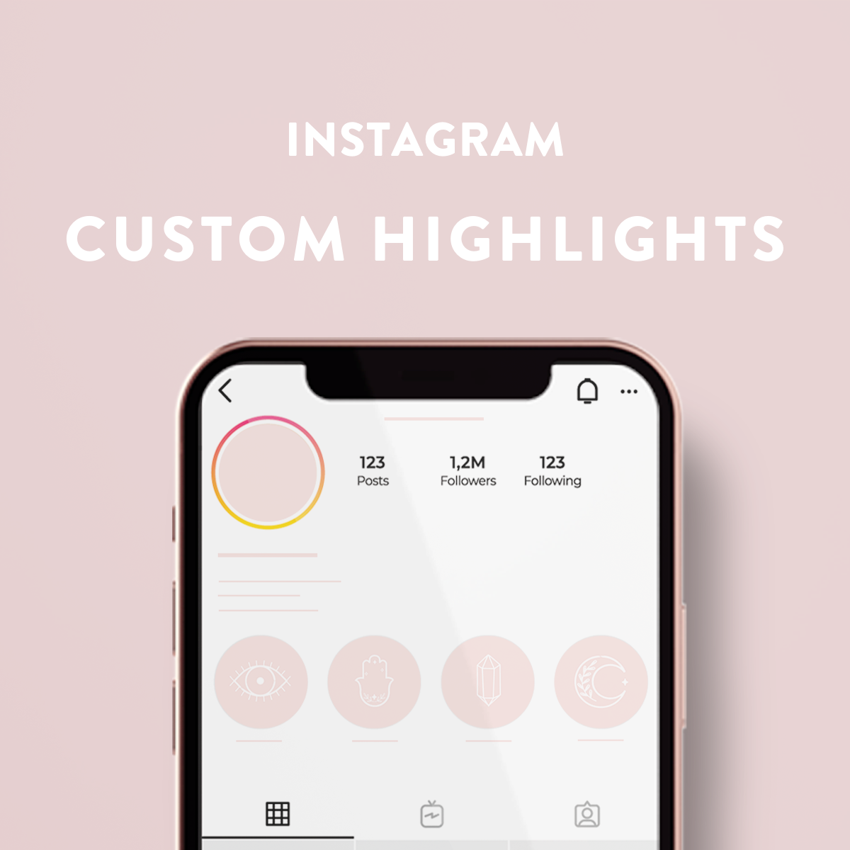 Custom Highlight Covers