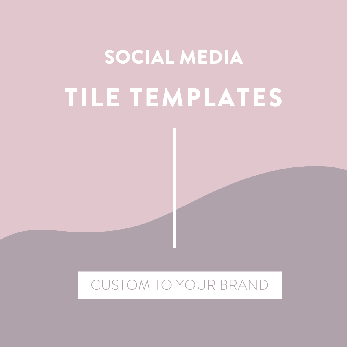 Custom Social Media Tile Template Bundle – Long Story Short Design and ...