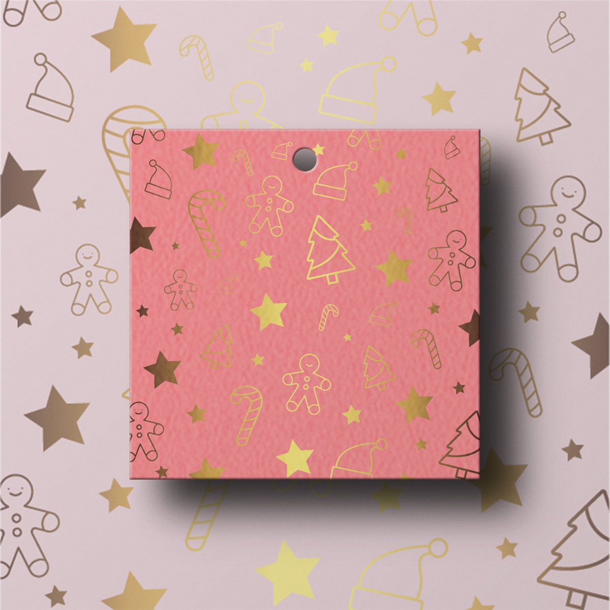 Christmas Collection Swing Tags CANDY