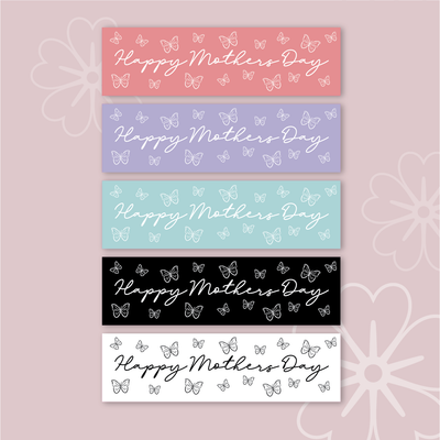 Matte/Gloss The Jewel Mothers Day Collection Butterflies Slim Labels