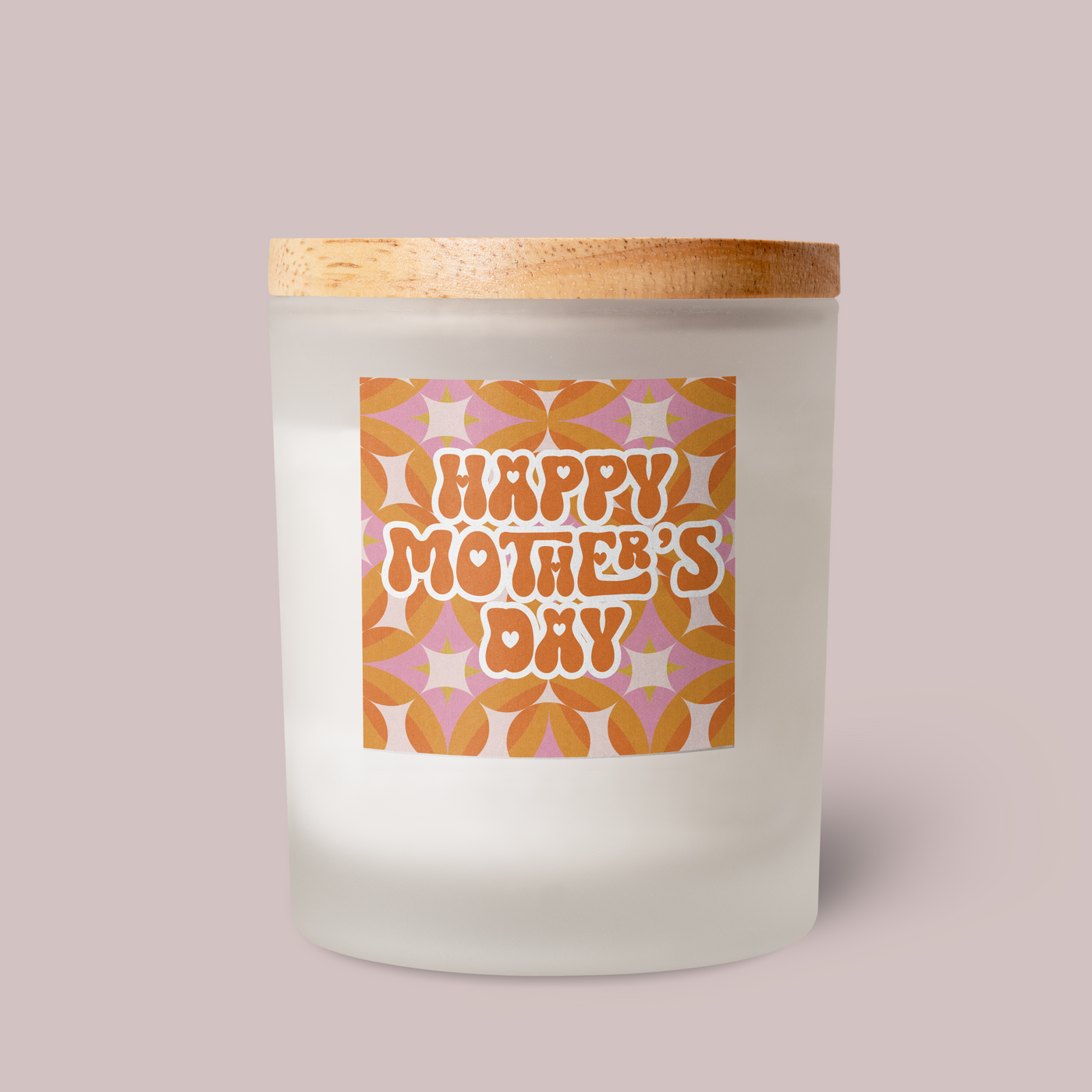 Mothers Day - Retro Collection - Square Design SEVEN Vinyl Label Pack