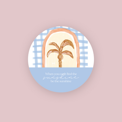 Jess Walker Affirmation Quote Vinyl Label Pack FIVE (ROUND) Gloss/Matte