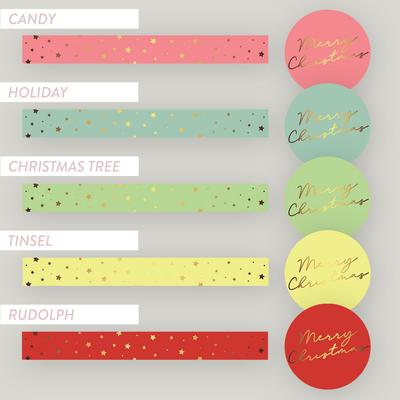 MATTE/GLOSS The Jewel Christmas Collection - Stars Travel Tin Set  Festive Pastels