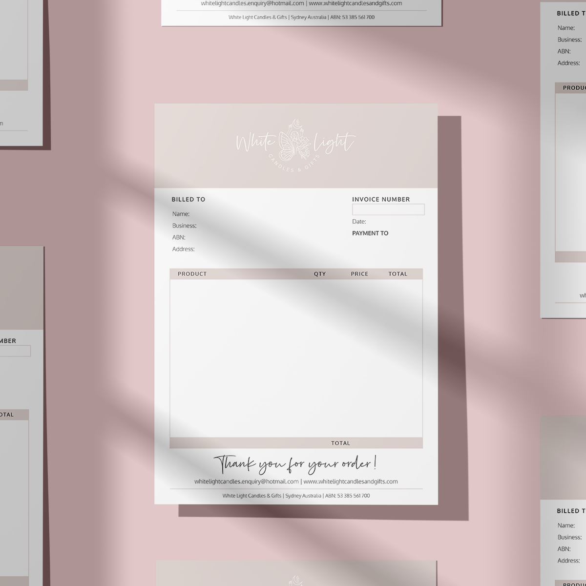 Invoice Design