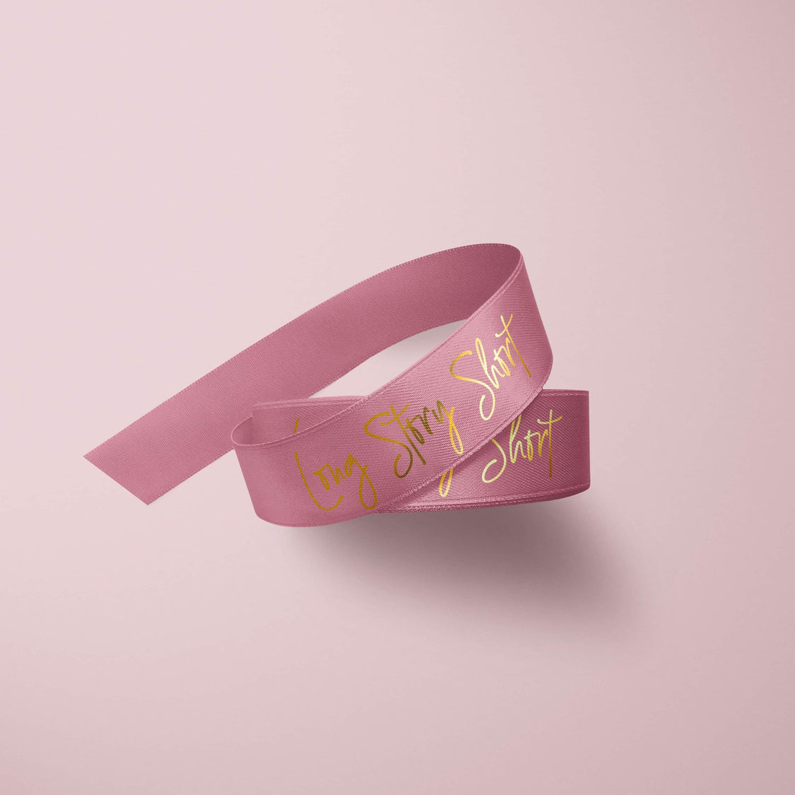 Custom Printed Ribbon – Long Story Short Design and Print